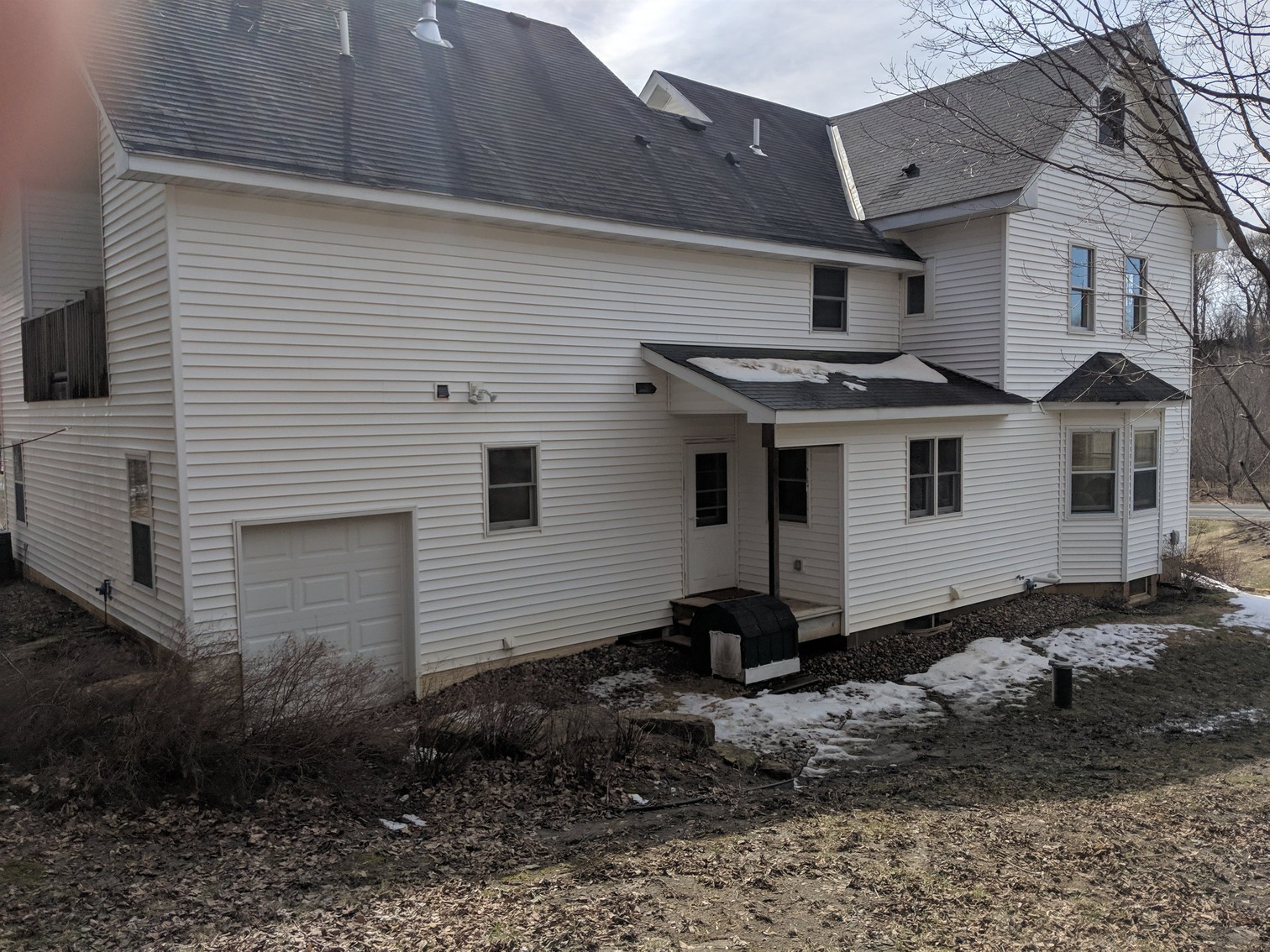 Clean windows on a residential property