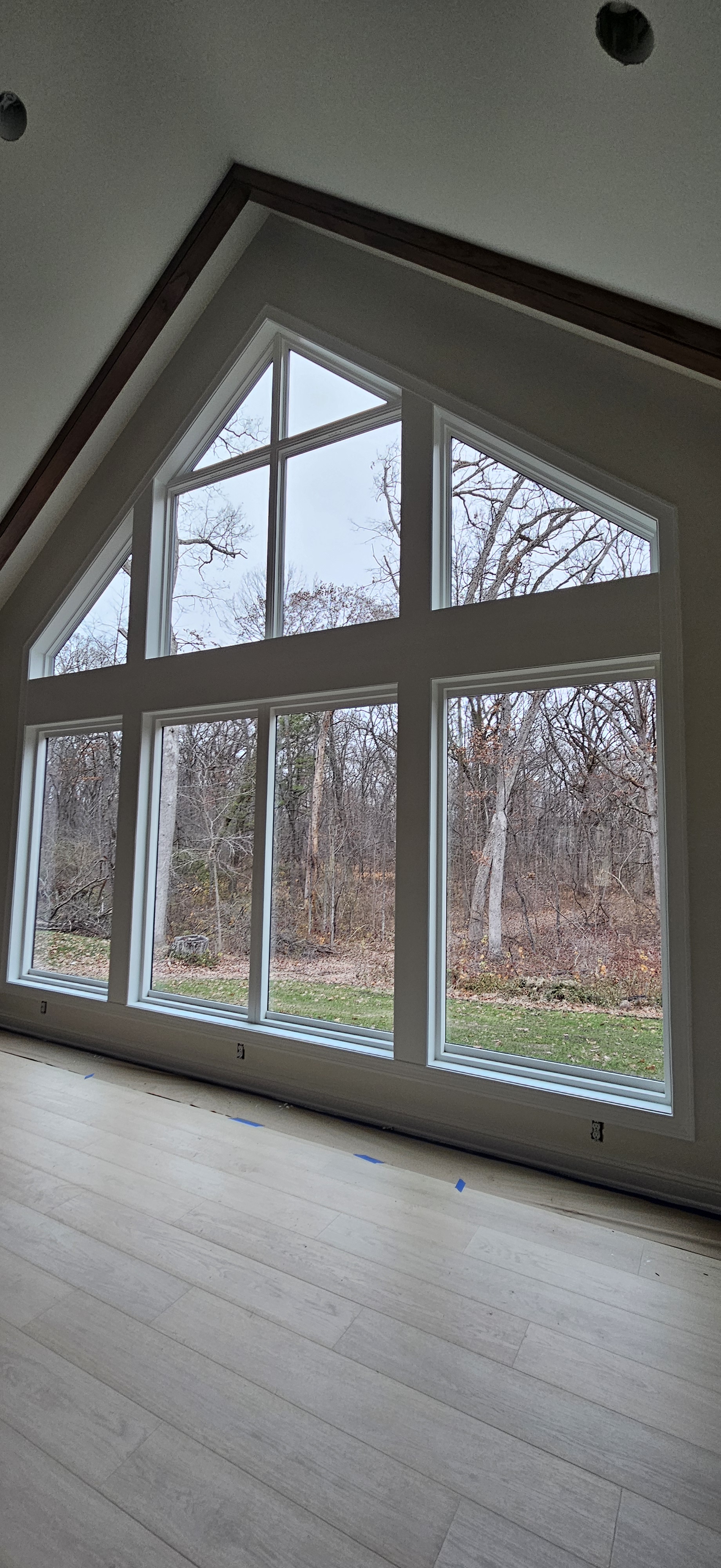 Window cleaning job completed at a customer property