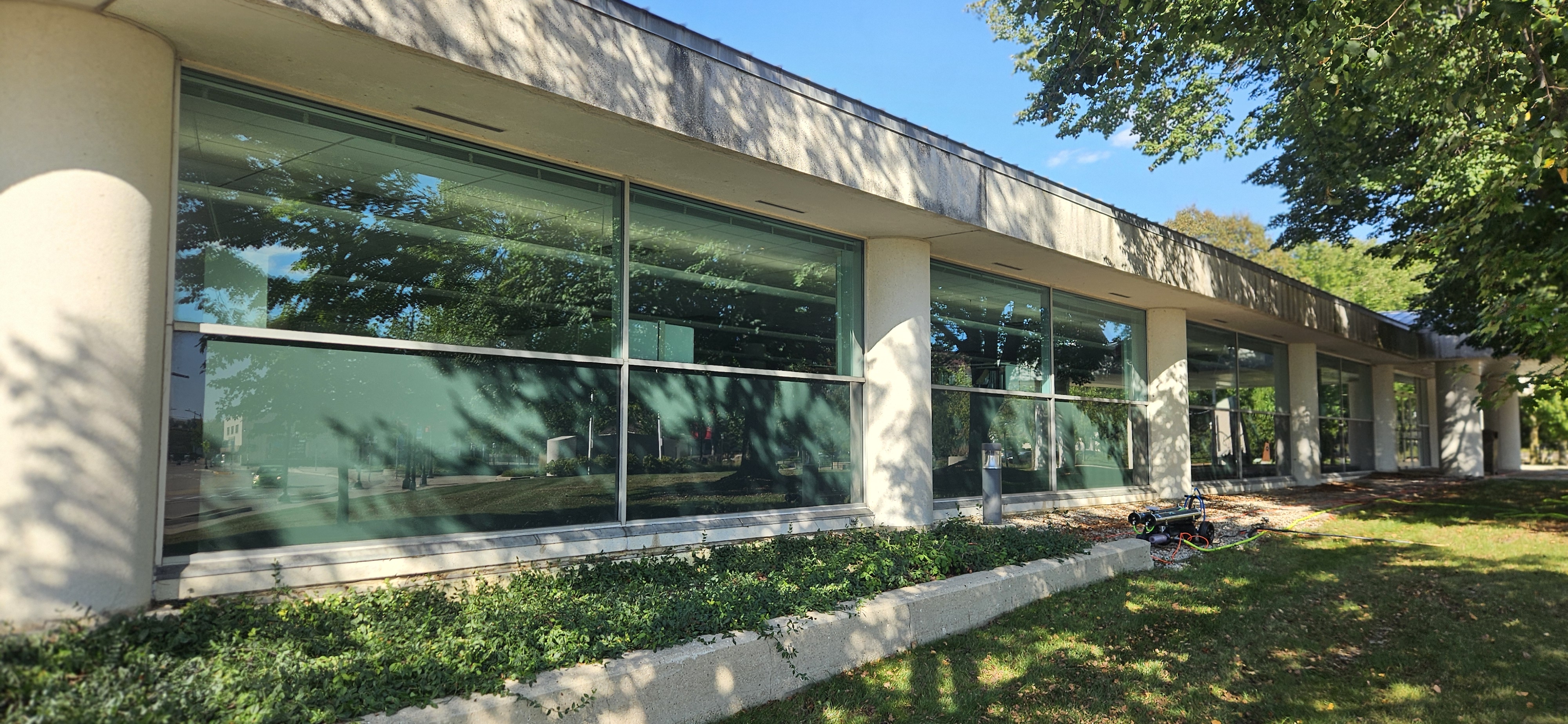 Window cleaning job at a residential property